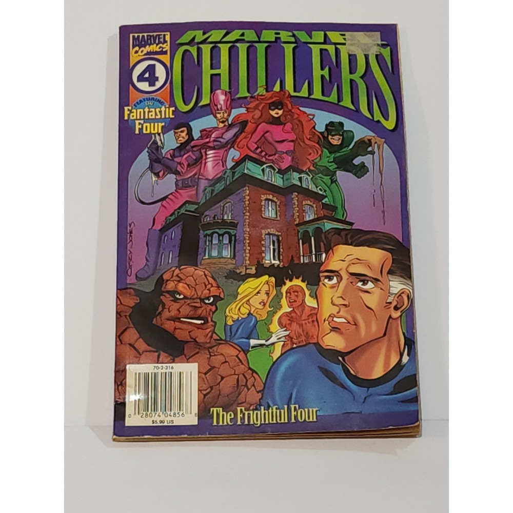 Marvel Chillers The Frightful Four Marvel Comics 4 Poster Included Vintage 1996